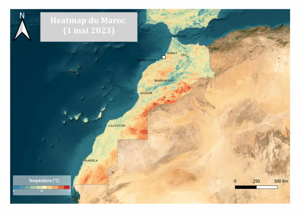 Des vagues de chaleur de plus en plus fréquentes et intenses au Maroc (cartes) Des vagues de chaleur de plus en plus fréquentes et intenses au Maroc (cartes)