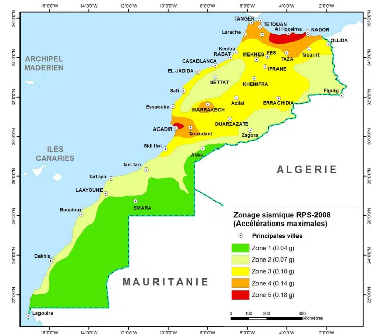 La carte sismique du Maroc va être actualisée après le séisme d’Al Haouz La carte sismique du Maroc va être actualisée après le séisme d’Al Haouz