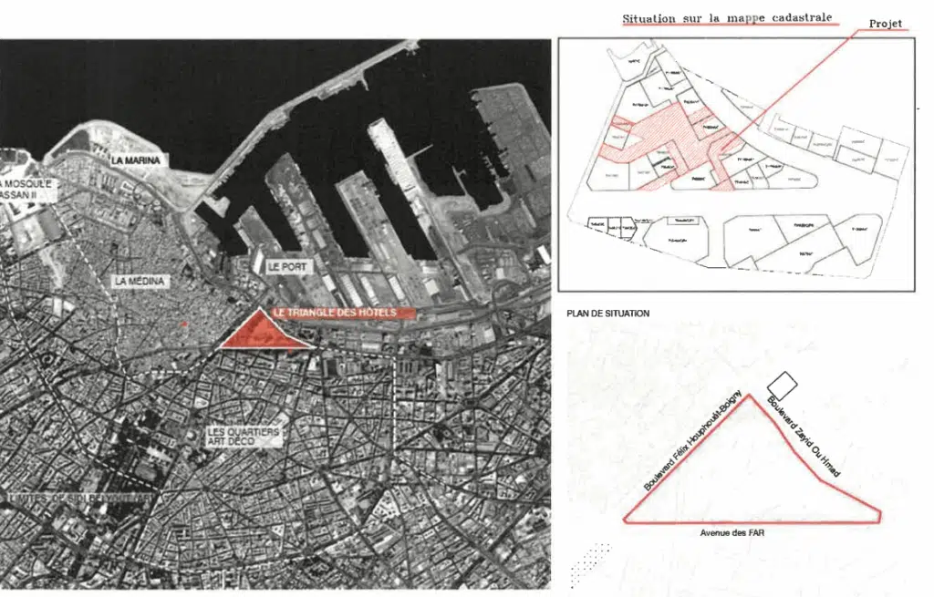 Casablanca : bientôt un parking souterrain au “Triangle des hôtels” Casablanca : bientôt un parking souterrain au “Triangle des hôtels”