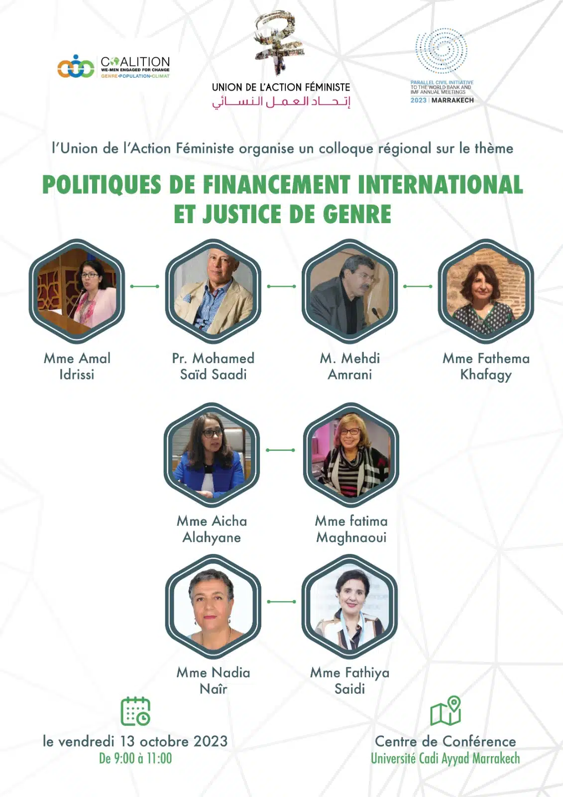 À l’initiative de l’Union de l’action féministe, un colloque régional à Marrakech autour de la justice de genre À l’initiative de l’Union de l’action féministe, un colloque régional à Marrakech autour de la justice de genre