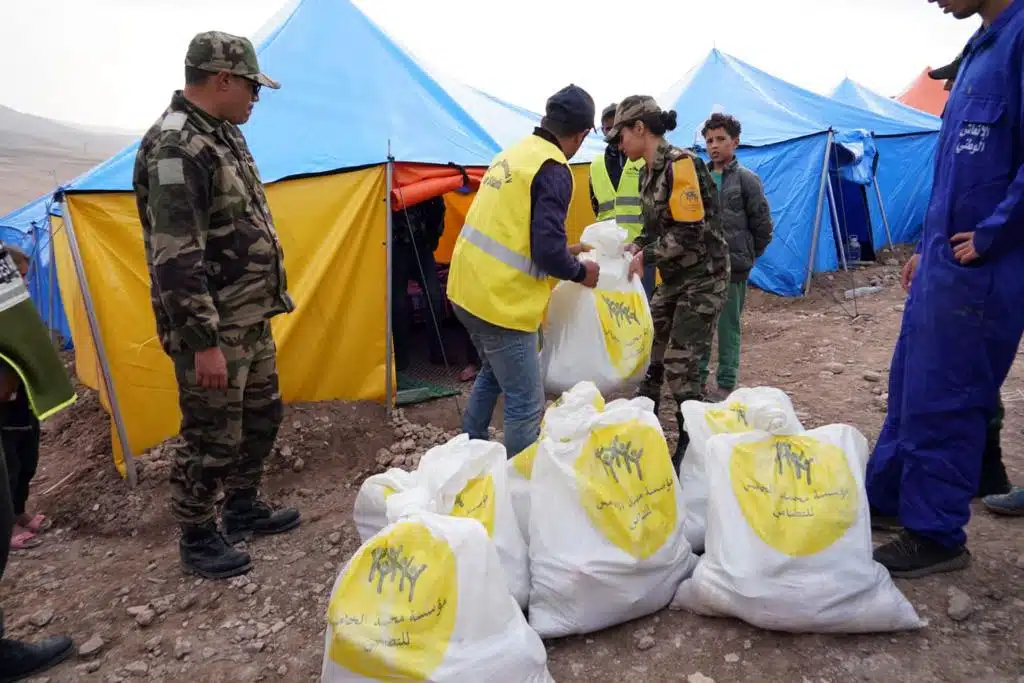 Intempéries : Fondation Mohammed V et autorités locales mobilisées pour venir en aide aux populations touchées par le séisme d'Al Haouz Intempéries : Fondation Mohammed V et autorités locales mobilisées pour venir en aide aux populations touchées par le séisme d'Al Haouz