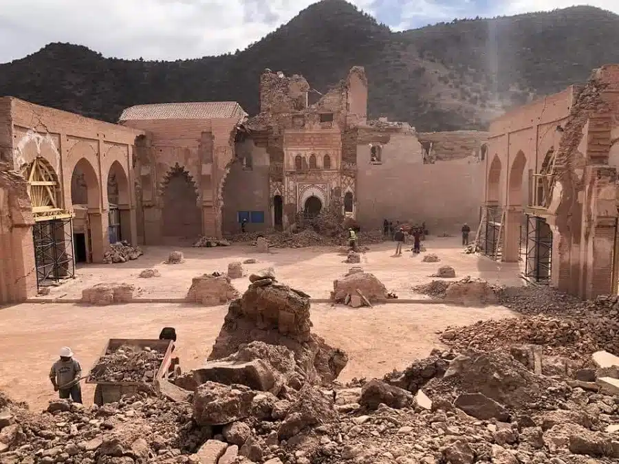 Urgence à Tinmel: des archéologues sonnent l'alarme sur la conduite du chantier de la Mosquée Urgence à Tinmel: des archéologues sonnent l'alarme sur la conduite du chantier de la Mosquée