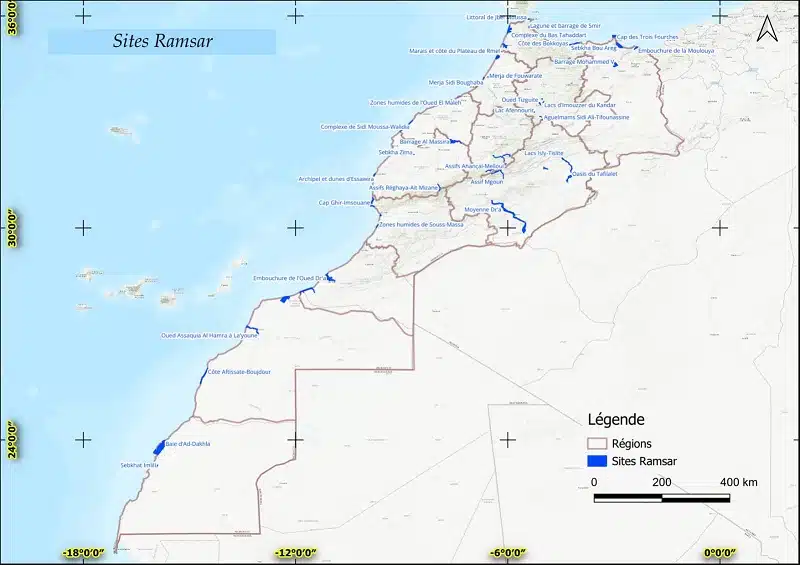 Au Maroc, les zones humides de plus en plus menacées par la sécheresse Au Maroc, les zones humides de plus en plus menacées par la sécheresse