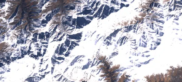 Retour de la neige sur les sommets de l'Atlas (images satellites) Retour de la neige sur les sommets de l'Atlas (images satellites)