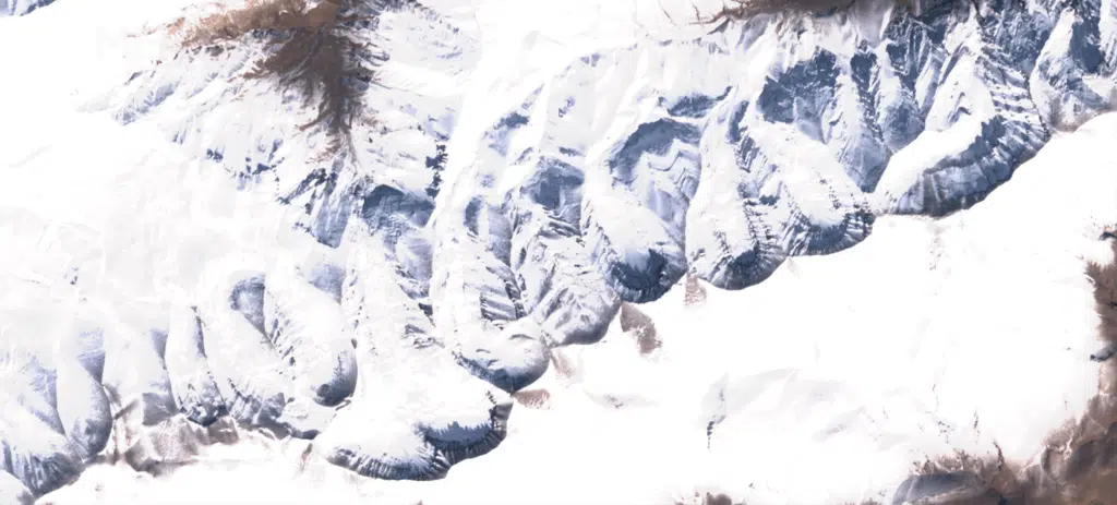 Retour de la neige sur les sommets de l'Atlas (images satellites) Retour de la neige sur les sommets de l'Atlas (images satellites)