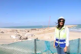Port Dakhla Atlantique : immersion au cœur d’un vaste chantier dirigé par une cheffe d’orchestre Port Dakhla Atlantique : immersion au cœur d’un vaste chantier dirigé par une cheffe d’orchestre
