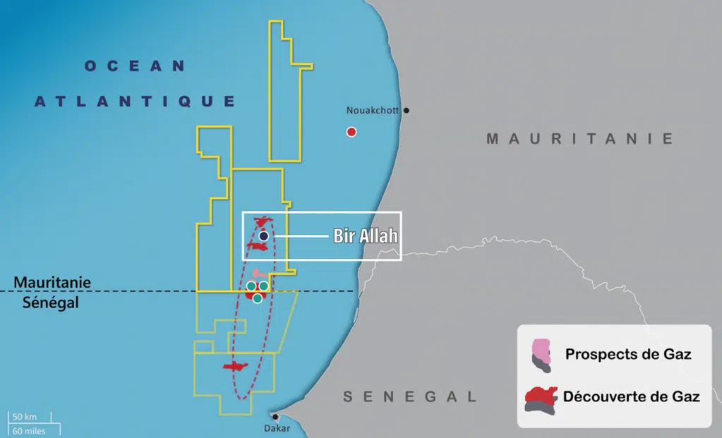 Mauritanie-Sénégal : British Petroleum achemine le premier gaz naturel du champ GTA Gisement Bir Allah Mauritanie