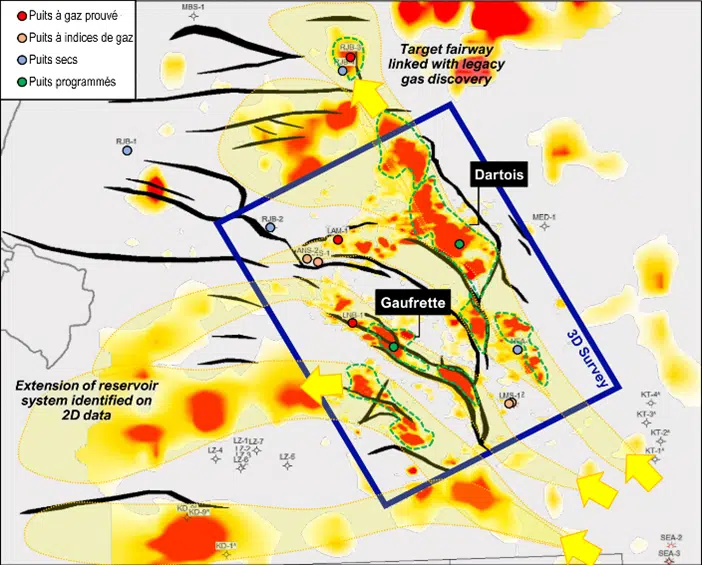 Chariot démarre les opérations de forage du puits “OBA-1” dans le permis Loukkos Anomalies sismique licence Loukos