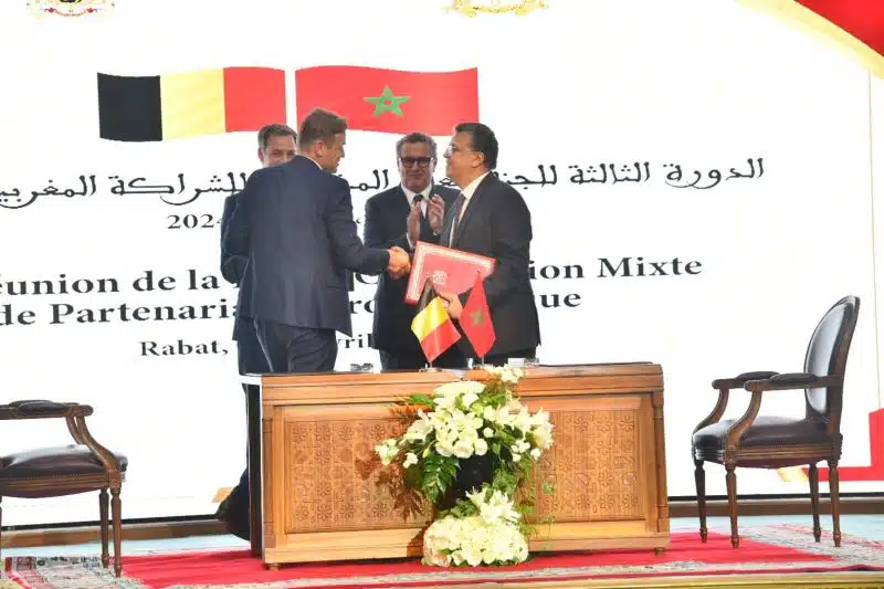 Maroc-Belgique : une feuille de route et 2 mémorandums d’entente dans l'énergie verte et la justice Maroc-Belgique : une feuille de route et 2 mémorandums d’entente dans l'énergie verte et la justice