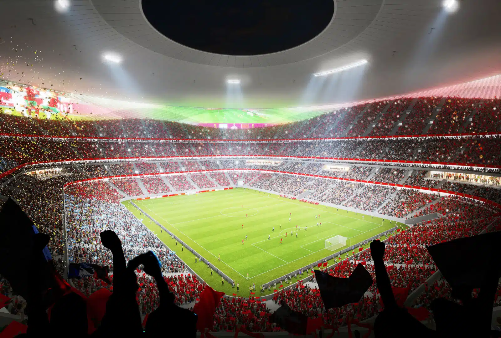 Le cabinet Herzog & de Meuron présente sa vision, non retenue, du Grand Stade de Casablanca Le cabinet Herzog & de Meuron présente sa vision, non retenue, du Grand Stade de Casablanca