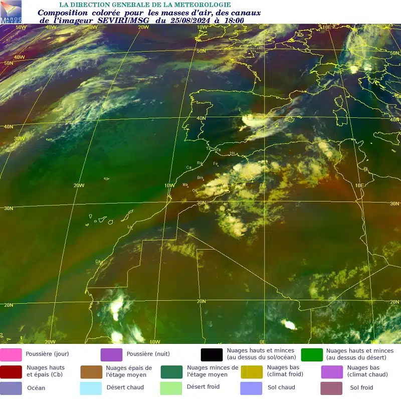 Pluies orageuses et crues dans le sud-est du Maroc : les explications de la Météo Pluies orageuses et crues dans le sud-est du Maroc : les explications de la Météo