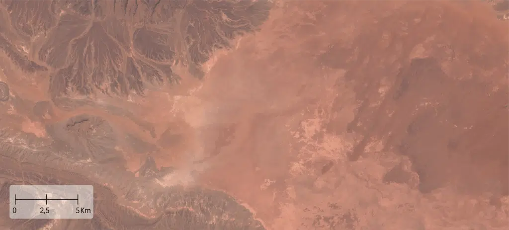 Voici les images satellites des conséquences des intempéries exceptionnelles dans le sud-est du Maroc Voici les images satellites des conséquences des intempéries exceptionnelles dans le sud-est du Maroc