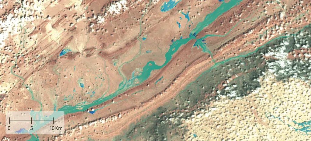 Voici les images satellites des conséquences des intempéries exceptionnelles dans le sud-est du Maroc Voici les images satellites des conséquences des intempéries exceptionnelles dans le sud-est du Maroc
