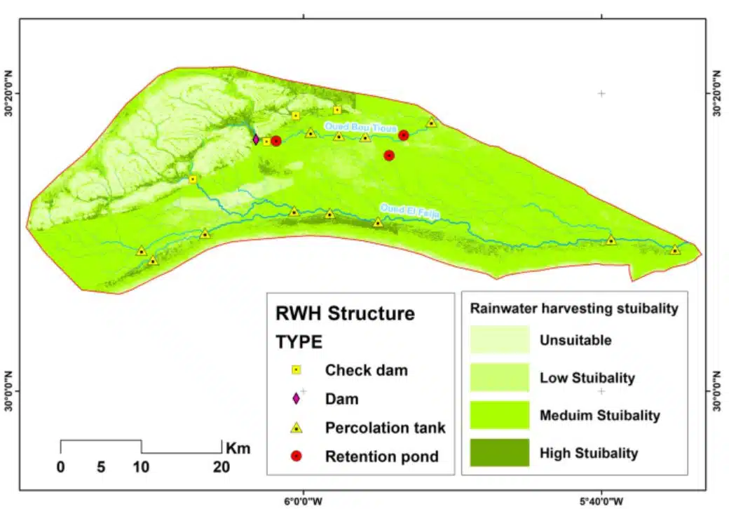 Un chercheur marocain développe une approche pour identifier les sites optimaux de collecte des eaux pluviales Un chercheur marocain développe une approche pour identifier les sites optimaux de collecte des eaux pluviales