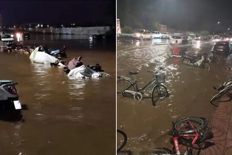 Inondations à Marrakech : les fortes pluies du 13 octobre paralysent la ville Inondations à Marrakech : les fortes pluies du 13 octobre paralysent la ville