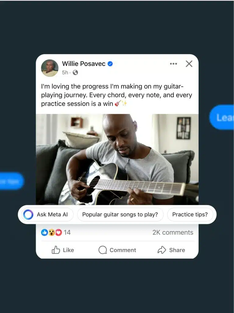 Meta intègre son IA dans WhatsApp, Facebook, Instagram et Messenger Meta intègre son IA dans WhatsApp, Facebook, Instagram et Messenger