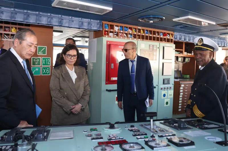 Un nouveau catamaran pour renforcer les recherches aquacoles de l'INRH Un nouveau catamaran pour renforcer les recherches aquacoles de l'INRH