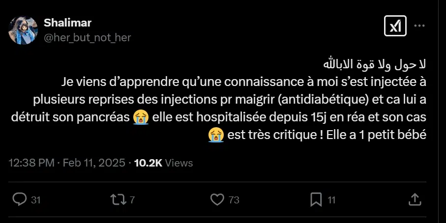 L'Ozempic pour “maigrir à tout prix”, une tendance controversée qui s'installe au Maroc L'Ozempic pour “maigrir à tout prix”, une tendance controversée qui s'installe au Maroc