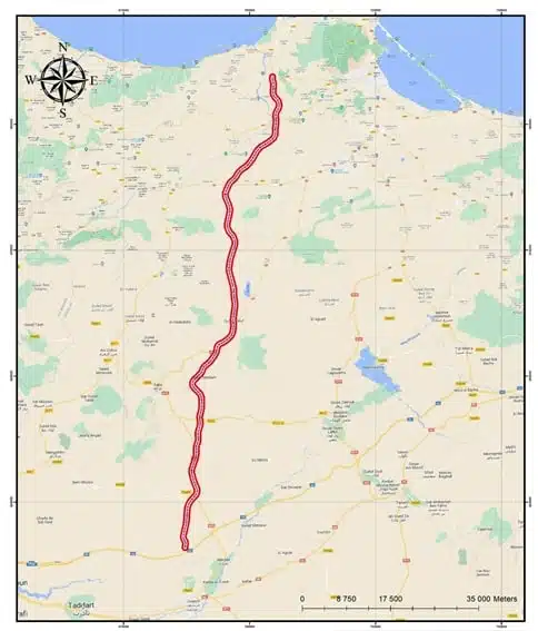 Autoroute Guercif-Nador : les travaux achevés à 50% sur la section Nador l’autoroute Guercif–Nador