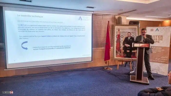 assurance construction Maroc, TRC, RCD, ACAPS, assurance chantier, responsabilité décennale, risques bâtiment, obligations assurances BTP, bureaux contrôle technique