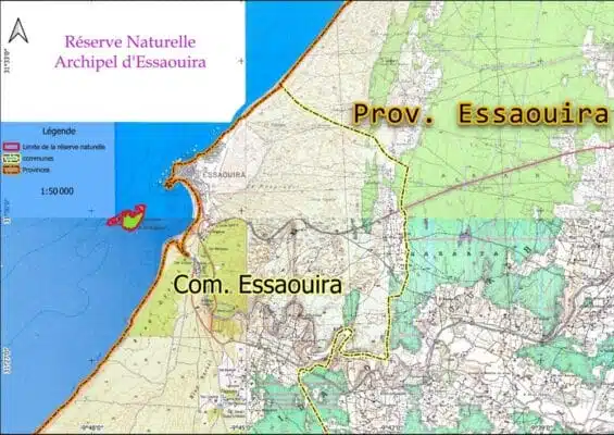 Huit nouveaux parcs et réserves naturels seront créés sur plus de 500.000 hectares Réserve naturelle de l’archipel d’Essaouira