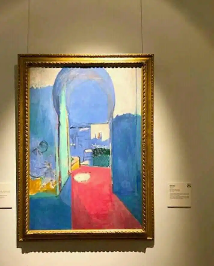 Henri Matisse et Tanger : une étreinte nimbée de lumière Une toile de Matisse de la période Tanger