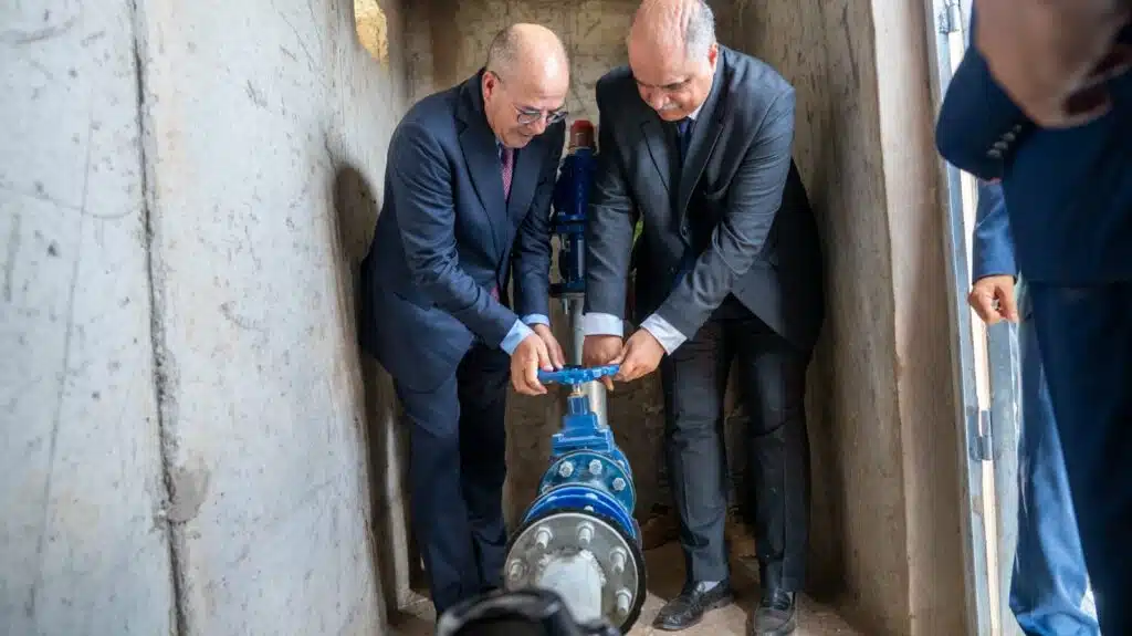 A Errachidia, mise en service du réseau d’irrigation associé au barrage Kaddoussa A Errachidia, mise en service du réseau d’irrigation associé au barrage Kaddoussa