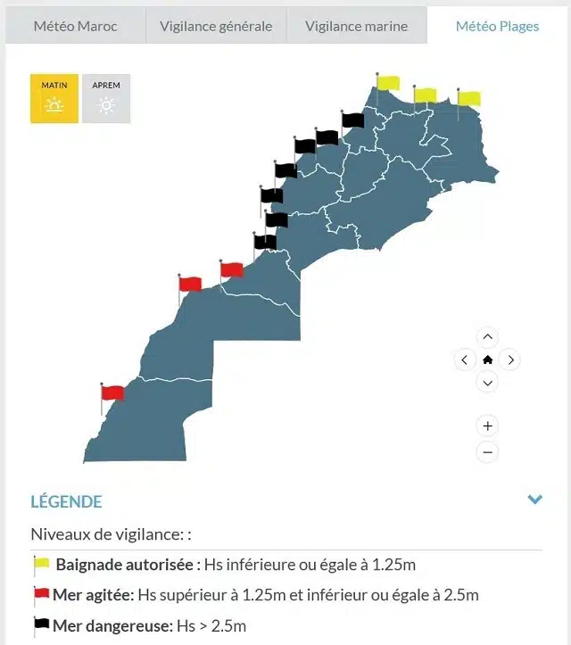 Pas d’impact direct de l’ouragan Erin au Maroc, vigilance requise face à la mer agitée Pas d’impact direct de l’ouragan Erin au Maroc, vigilance requise face à la mer agitée