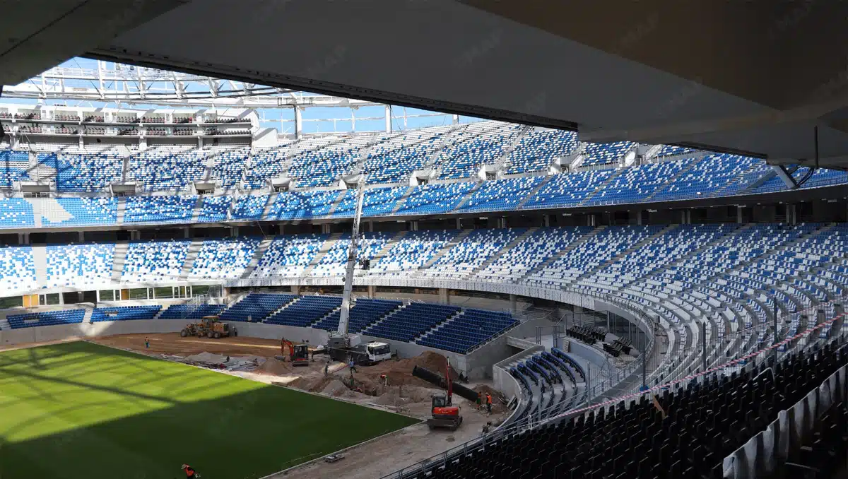 Grand Stade de Tanger : livraison prévue pour fin septembre Grand Stade de Tanger : livraison prévue pour fin septembre