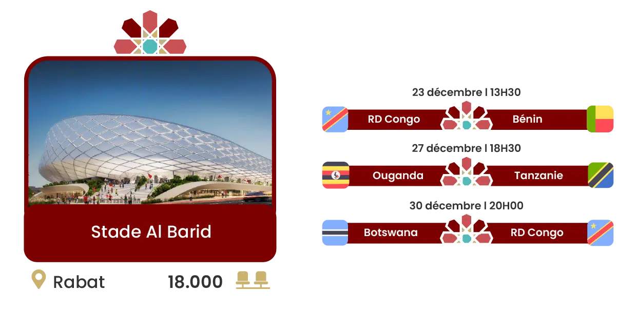 Le calendrier complet de la CAN 2025 Le calendrier complet de la CAN 2025