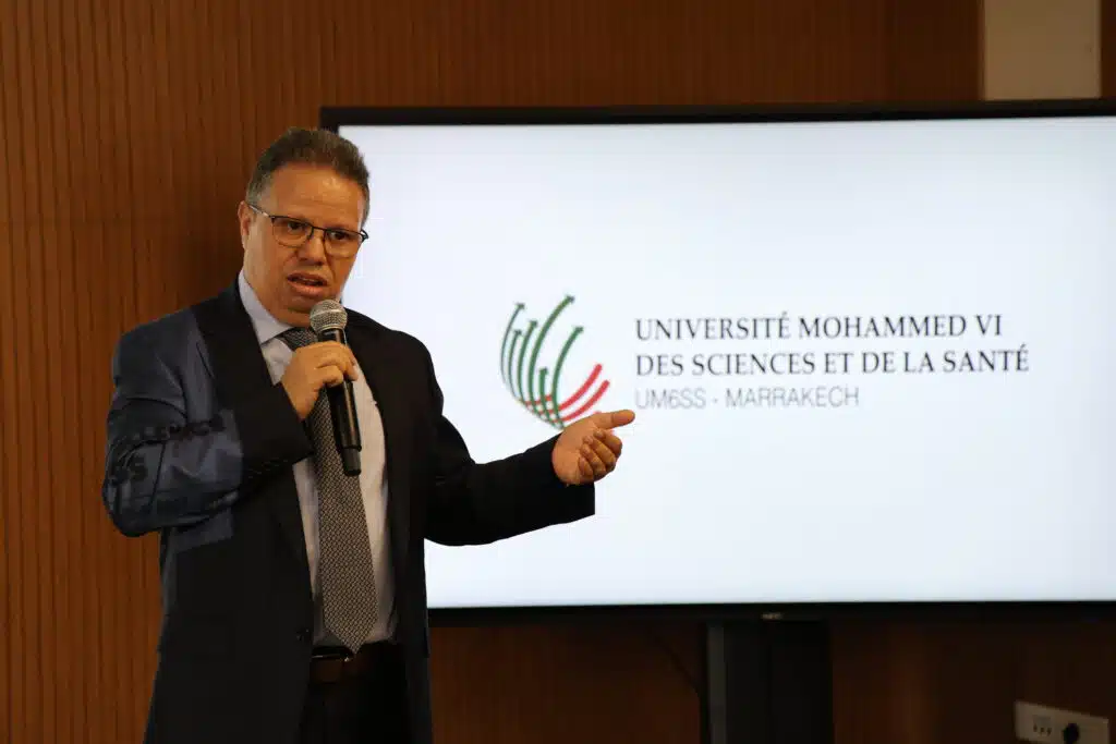 Première rentrée universitaire à l’Université Mohammed VI des sciences et de la santé de Marrakech Rentrée UM6SS Marrakech