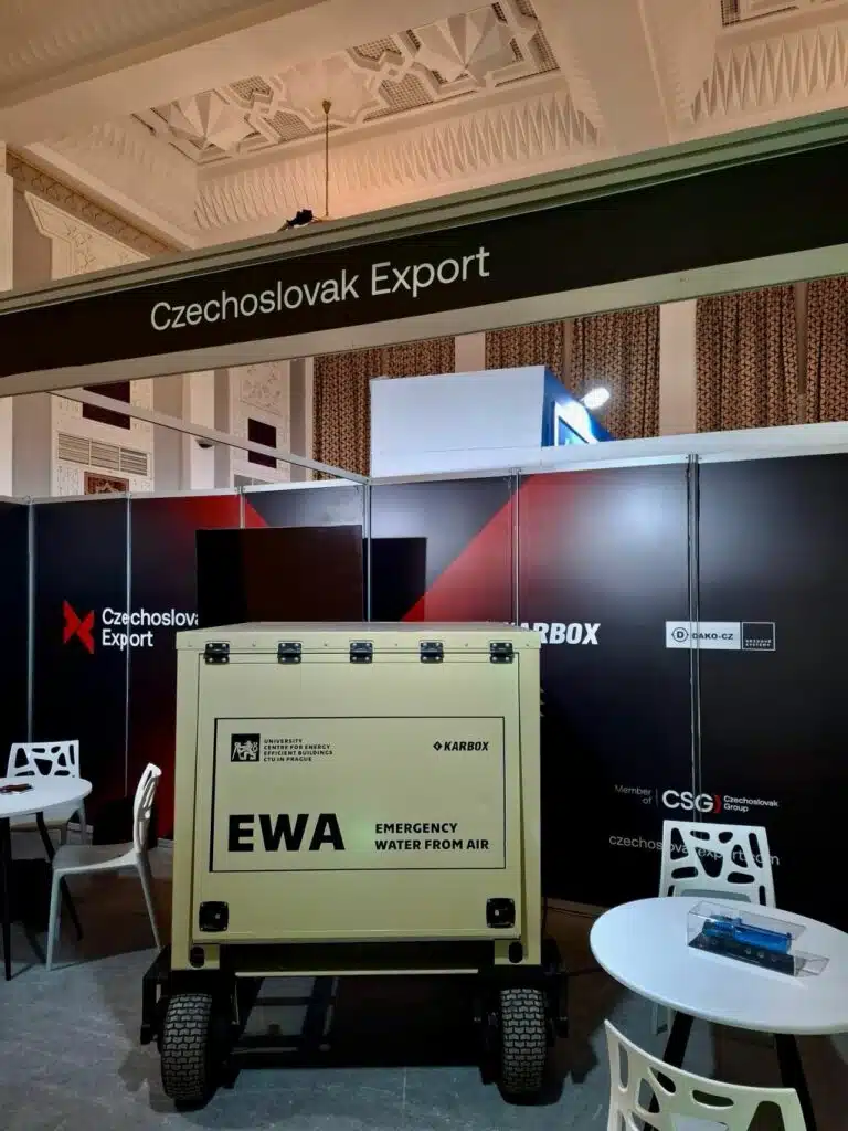 L'IRESEN accueille “EWA”, une solution tchèque pour transformer l'air en eau potable L'IRESEN accueille “EWA”, une solution tchèque pour transformer l'air en eau potable