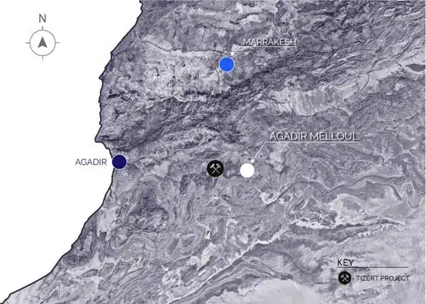 Le britannique CMR prépare le terrain pour ouvrir une nouvelle mine de cuivre (province de Taroudant) Le britannique CMR prépare le terrain pour ouvrir une nouvelle mine de cuivre (province de Taroudant)