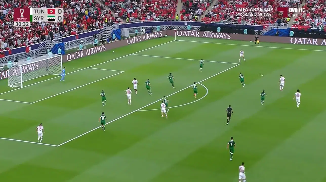 Coupe arabe 2025. Maroc-Syrie. Les clés du match Tactique des syriens lors du match opposé à la Tunisie avant Maroc Syrie