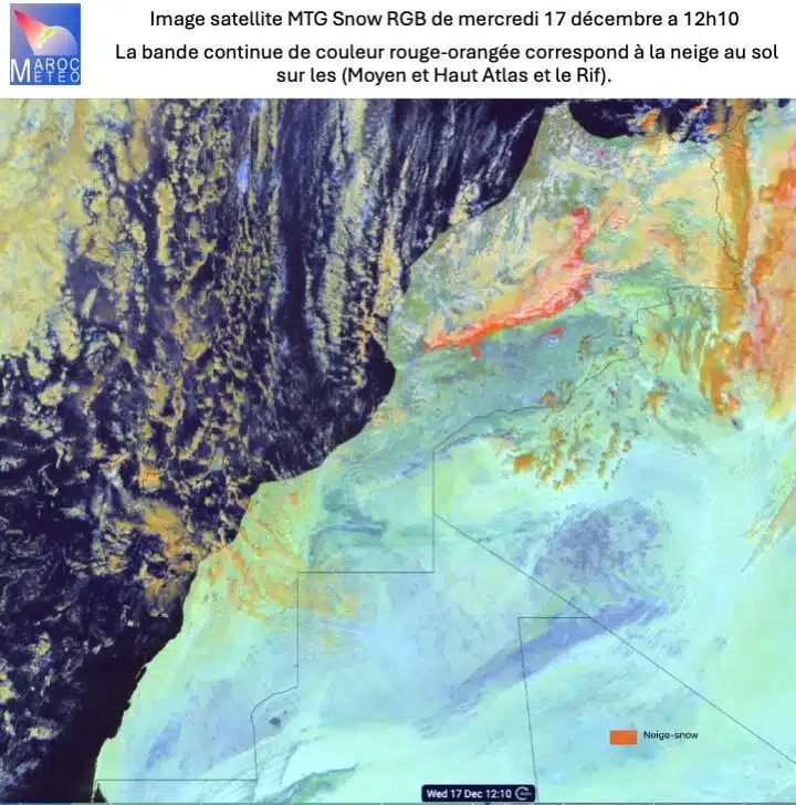 Neige exceptionnelle sur l’Atlas : jusqu’à 123 cm relevés en 24 heures Neige exceptionnelle sur l’Atlas : jusqu’à 123 cm relevés en 24 heures