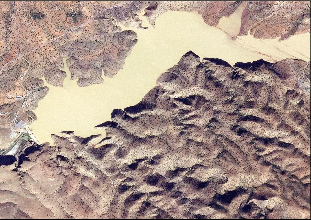 Dams: The filling rate rises to 45.2% as of January 8, 2026 (data and satellite images) 2024