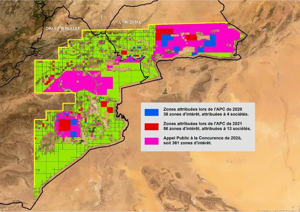 Région minière de Tafilalet et Figuig : ce qu'il faut savoir sur les blocs miniers ouverts à la concurrence Région minière de Tafilalet et Figuig : ce qu'il faut savoir sur les blocs miniers ouverts à la concurrence