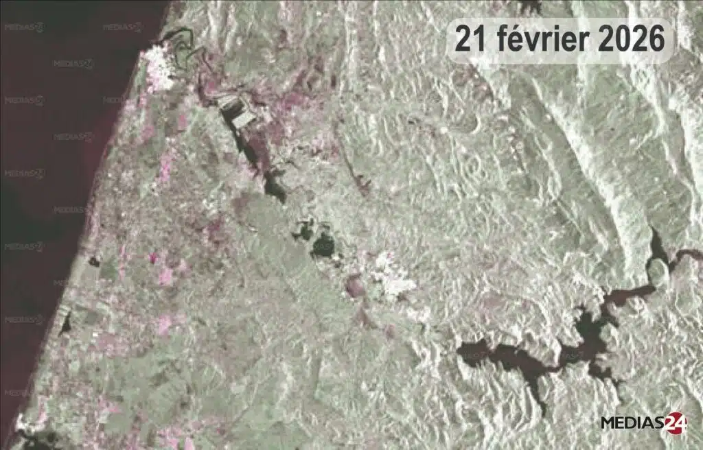 Inondations dans le Gharb et le Loukkos : l'ampleur des dégâts agricoles vue du ciel Inondations dans le Gharb et le Loukkos : l'ampleur des dégâts agricoles vue du ciel