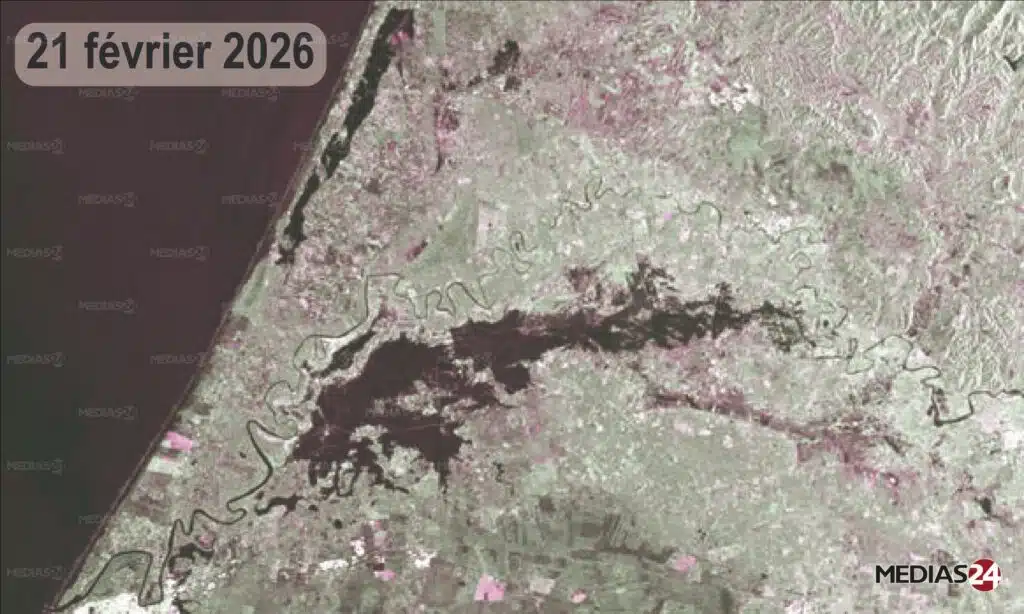 Inondations dans le Gharb et le Loukkos : l'ampleur des dégâts agricoles vue du ciel Inondations dans le Gharb et le Loukkos : l'ampleur des dégâts agricoles vue du ciel