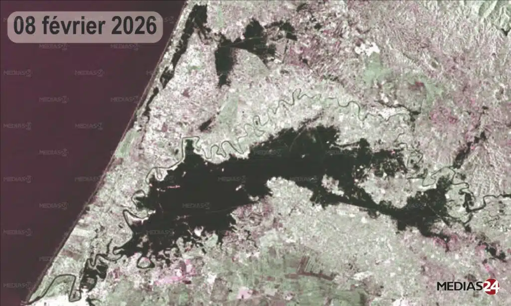 Inondations dans le Gharb et le Loukkos : l'ampleur des dégâts agricoles vue du ciel Inondations dans le Gharb et le Loukkos : l'ampleur des dégâts agricoles vue du ciel