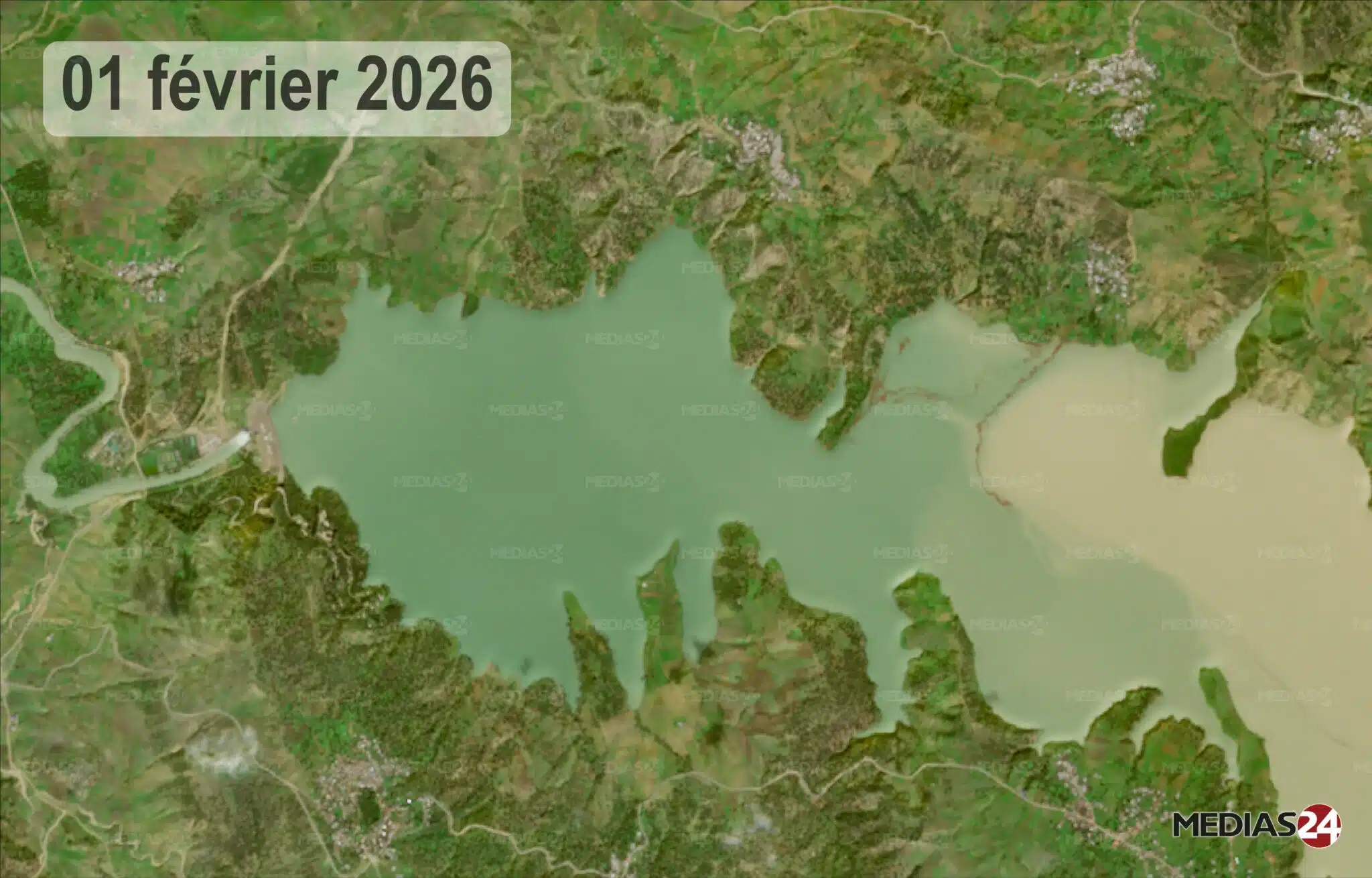 Inondations dans le Gharb et le Loukkos : l'ampleur des dégâts agricoles vue du ciel 2024