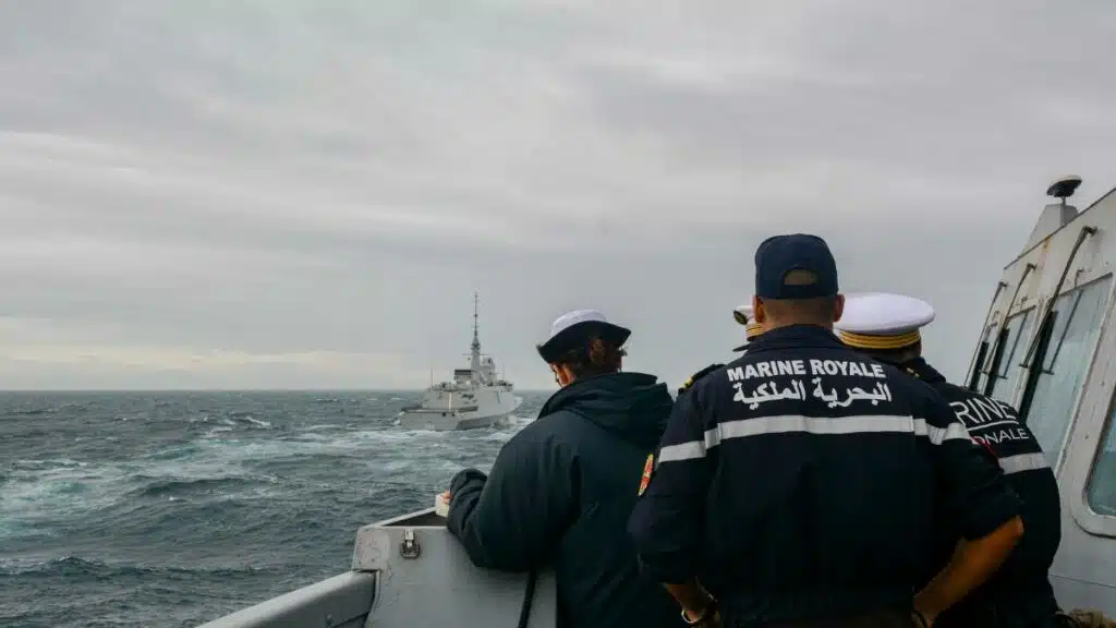 Orion 26 : la frégate Mohammed VI s'entraîne au combat avec le porte-avions Charles de Gaulle Orion 26 : la frégate Mohammed VI s'entraîne au combat avec le porte-avions Charles de Gaulle