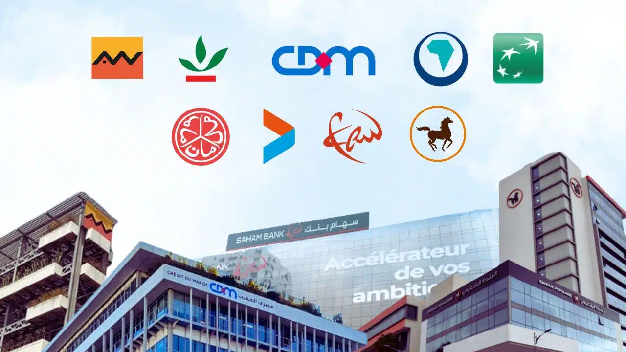 Banques marocaines, RNPG, Attijariwafa Bank, BCP, Bank of Africa, CIH Bank, Saham Bank, Bourse de Casablanca, résultats 2025, PNB, crédit, dépôts