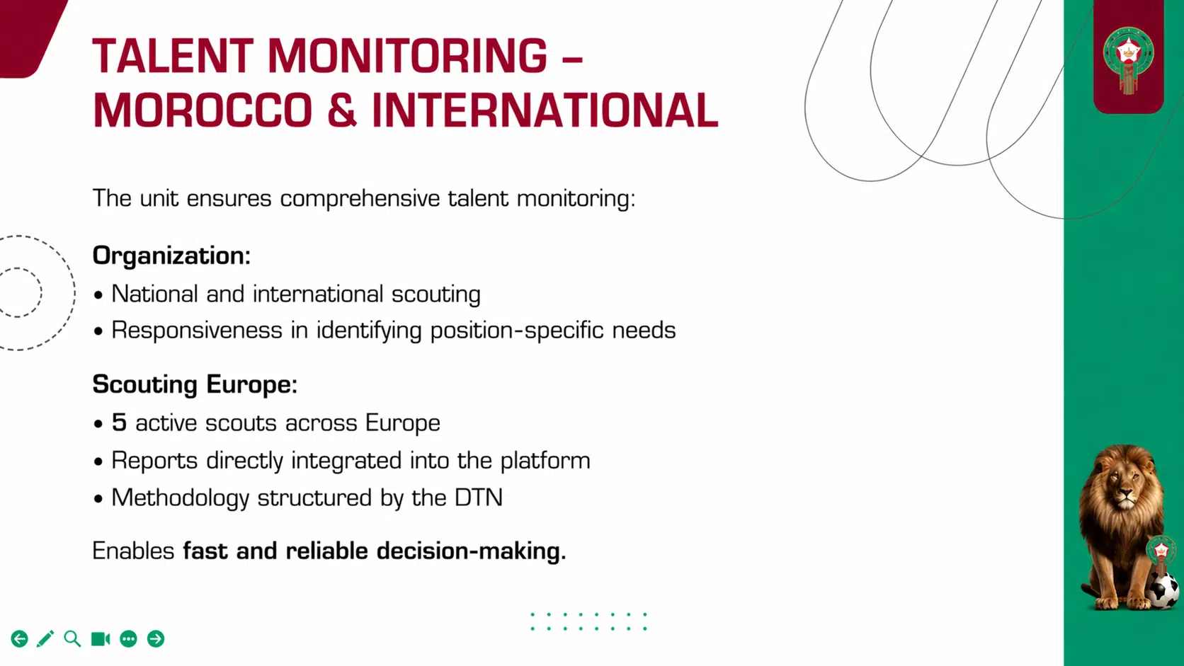 The low-profile digital unit at the heart of national football teams’ performance The low-profile digital unit at the heart of national football teams’ performance