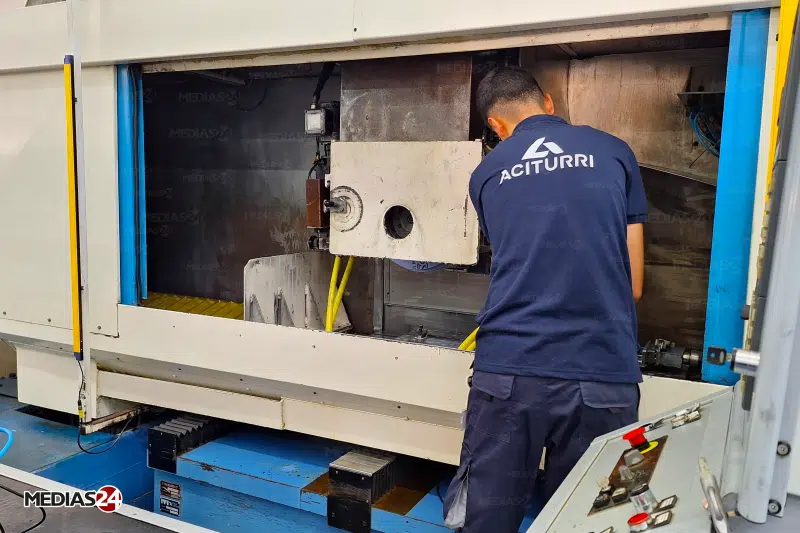 Aéronautique : l'espagnol Aciturri inaugure sa nouvelle usine à Midparc