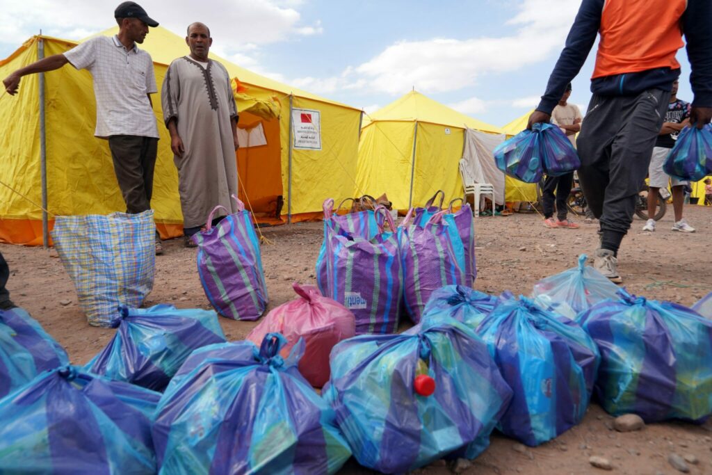 La Banque alimentaire souligne l'inquiétante suspension du programme de fabrication locale des tentes