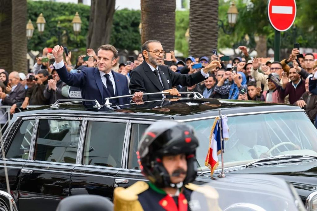 Un accueil royal pour le président Macron au Maroc