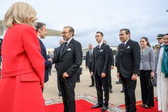 Un accueil royal pour le président Macron au Maroc