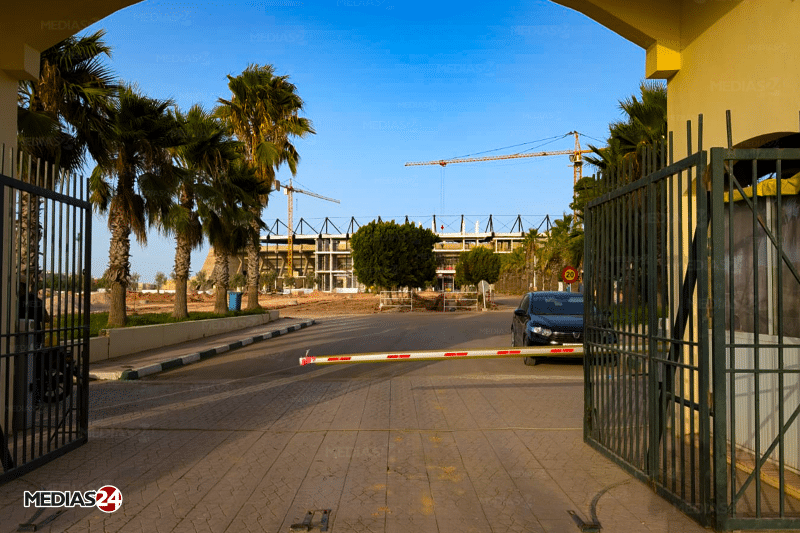 Nouvelles photos de l'avancement des travaux de réaménagement du Grand Stade de Fès