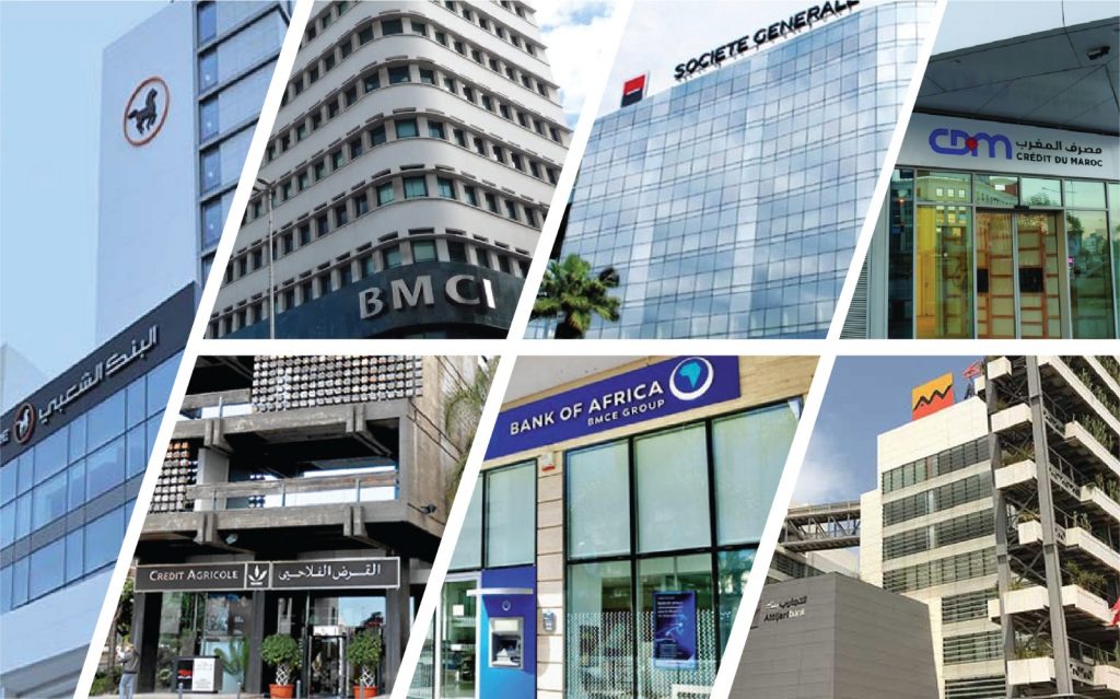 Qui contrôle les principales banques commerciales au Maroc ?